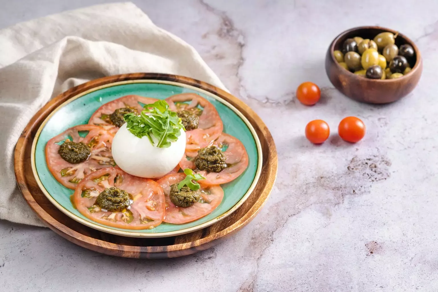 Platos vegetarianos de la carta de My Way