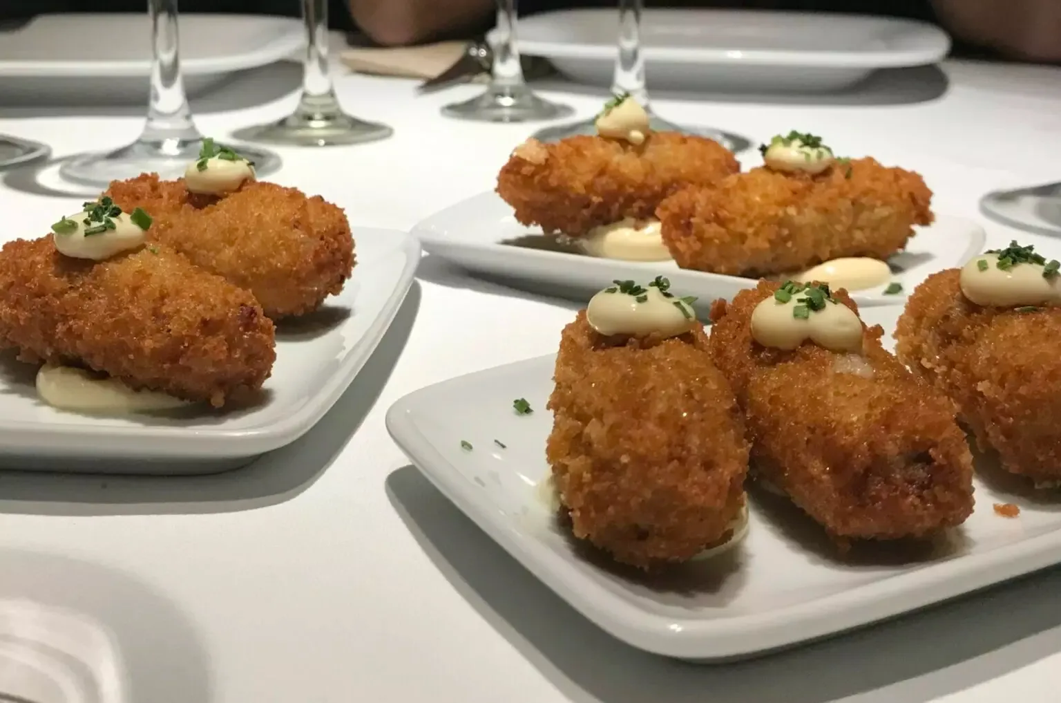 Las tapas de My Way: croquetas de jamón